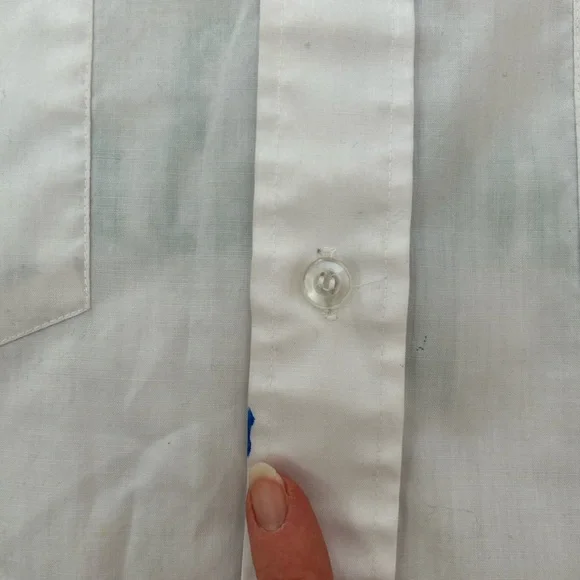 Vintage Embroidered Swing Band Short Sleeve Button Up Shirt size M/L - Picture 9 of 11